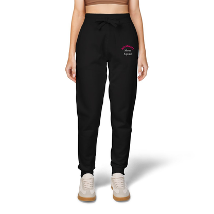 Motionary Mom Squad™ Embroidered Signature Jogger – Black